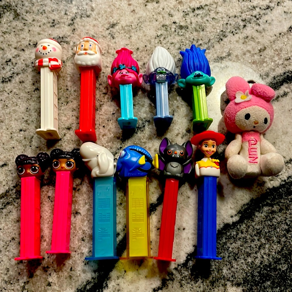 12 Pez Lot! Rare finds!
